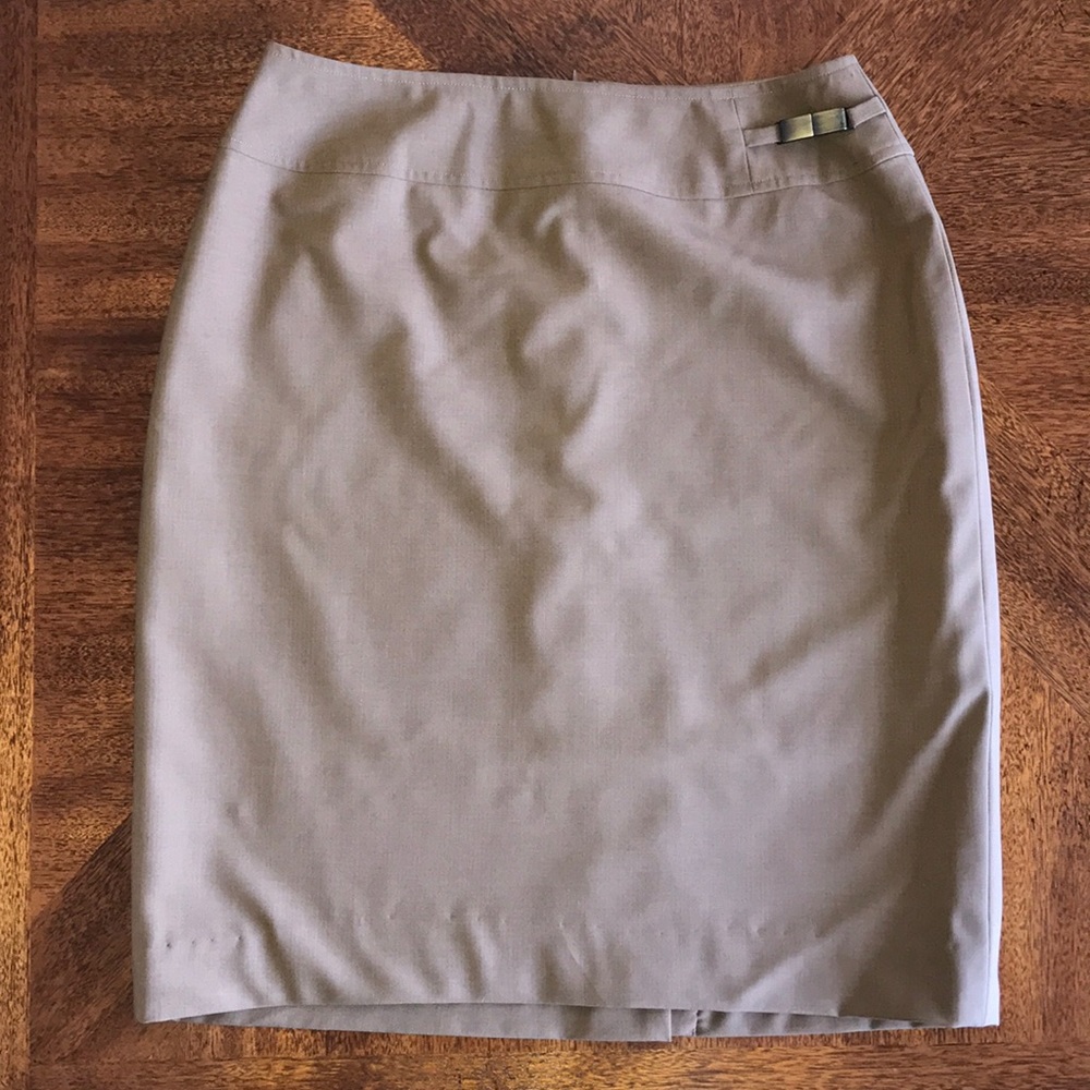 Carlisle chestnut pencil skirt EUC size 6